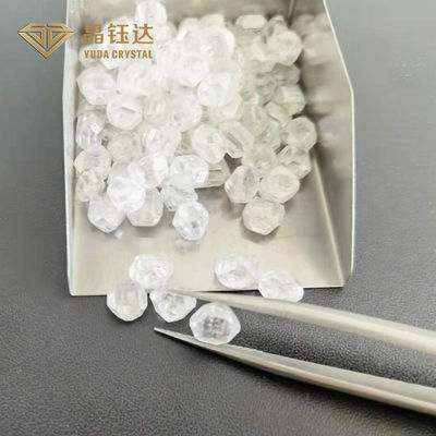 گرد HPHT Lab Grown Diamonds LGD Uncut Lab ایجاد الماس برای ساخت جواهرات