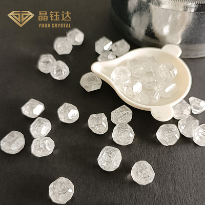 5-6.0 قیراط DEF رنگ VVS VS SI Purity Round HPHT الماس خام تراش نخورده برای الماس های شل