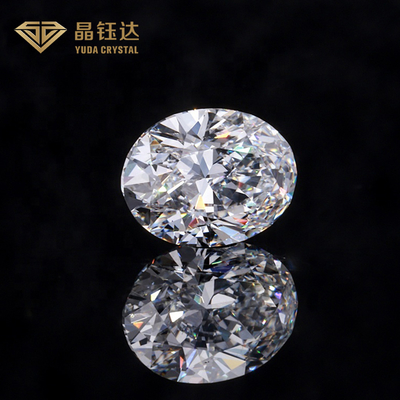 VVS VS SI Loose Lab Grown Diamonds برش فانتزی بیضی شکل الماس لهستانی برای جواهرات