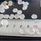 الماس های مصنوعی 2.5-3 عیار HPHT سفید VVS VS Clarity برای سنگ های قیمتی شل