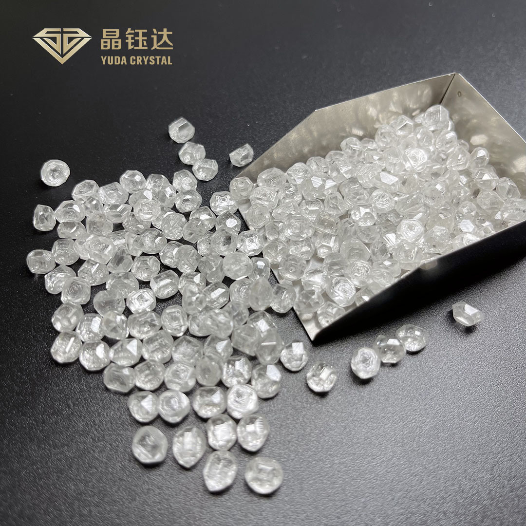 CVD HPHT Lab Grown Diamond 1 mm 2.5 mm Synthetic Lab Diamonds Shade
