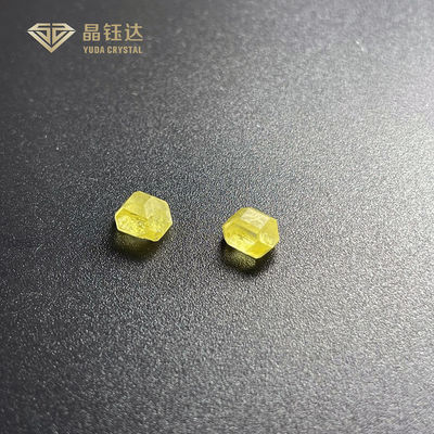 2ct 2.5ct 3ct Fancy Yellow Lab Diamonds VVS VS رشد یافته