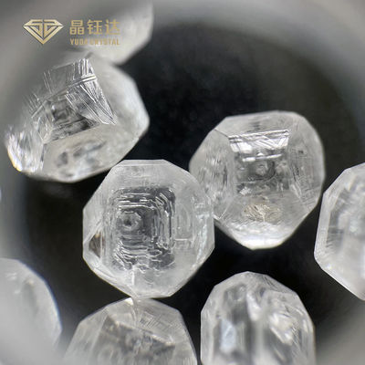 1.00 - 10.00 Ct DEF رنگ درجه برش FL -I3 سیاه HPHT الماس کربن خام