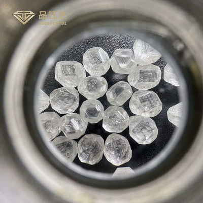 الماس های تولید شده در آزمایشگاه HPHT 1mm 2.5mm الماس های مصنوعی تولید شده در آزمایشگاه رنگ سفید