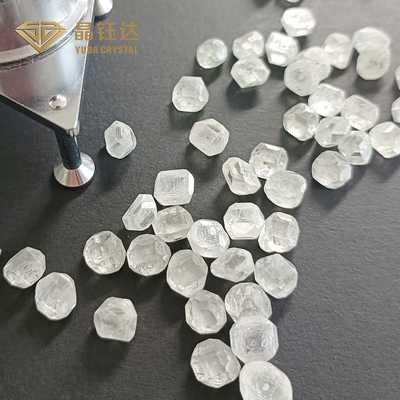 5-6 CT HPHT Rough Diamond Lab ایجاد الماس بزرگتر برای آزمایشگاه شل