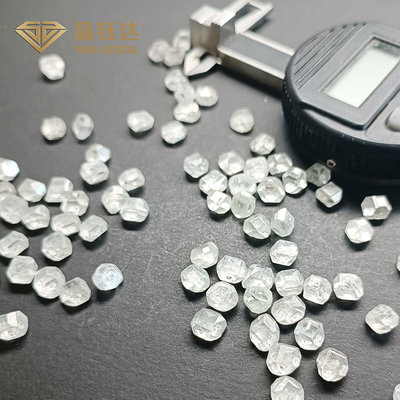 5-6 CT HPHT Rough Diamond Lab ایجاد الماس بزرگتر برای آزمایشگاه شل