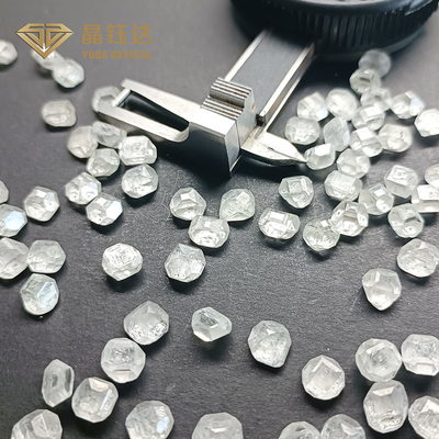 5-6 CT HPHT Rough Diamond Lab ایجاد الماس بزرگتر برای آزمایشگاه شل