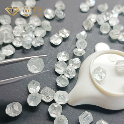 VS SI 3.0ct 4.0ct 5.0ct HPHT الماس های خام سفارشی برای یک قیرات الماس گسسته