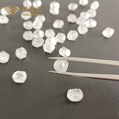 5mm تا 7mm DEF رنگ خشن HPHT شکل مستطیل الماس