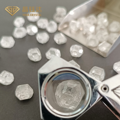 D E F رنگ VVS VS 12Ct 12.5Ct 13Ct HPHT الماس خام برای الماس لهستانی 4 قیراط