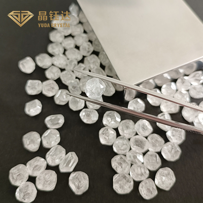 الماس های رشد کرده آزمایشگاه HPHT 0.03ct تا 15ct 2 mm و الماس های سفید بریده نشده 20 میلی متر