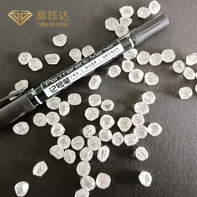 Yuda Crystal Factory Grown Diamonds HPHT 2 Ct 3 Ct Lab Diamond For دستبند ایجاد کرد
