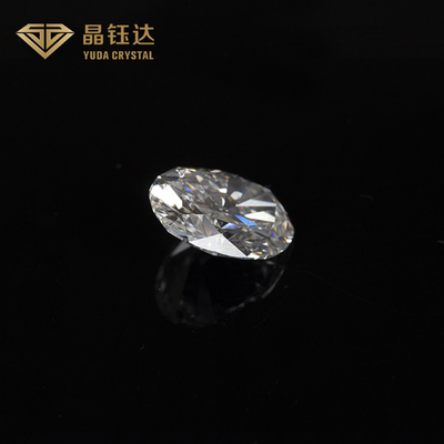 1.0 تا 2.0ct HPHT Gia الماس آزمایشگاهی رشد سفید شکل بیضی