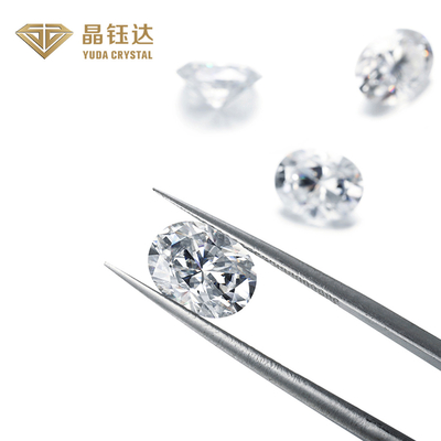 الماس های بیضوی برش 3.0ct HPHT IGI گواهینامه آزمایشگاهی برای حلقه الماس