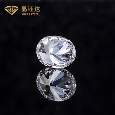 الماس های بیضوی برش 3.0ct HPHT IGI گواهینامه آزمایشگاهی برای حلقه الماس